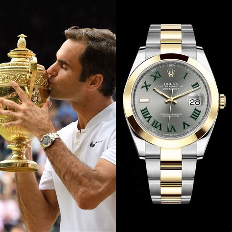 federer wimbledon 2017 rolex|Federer Rolex watch.